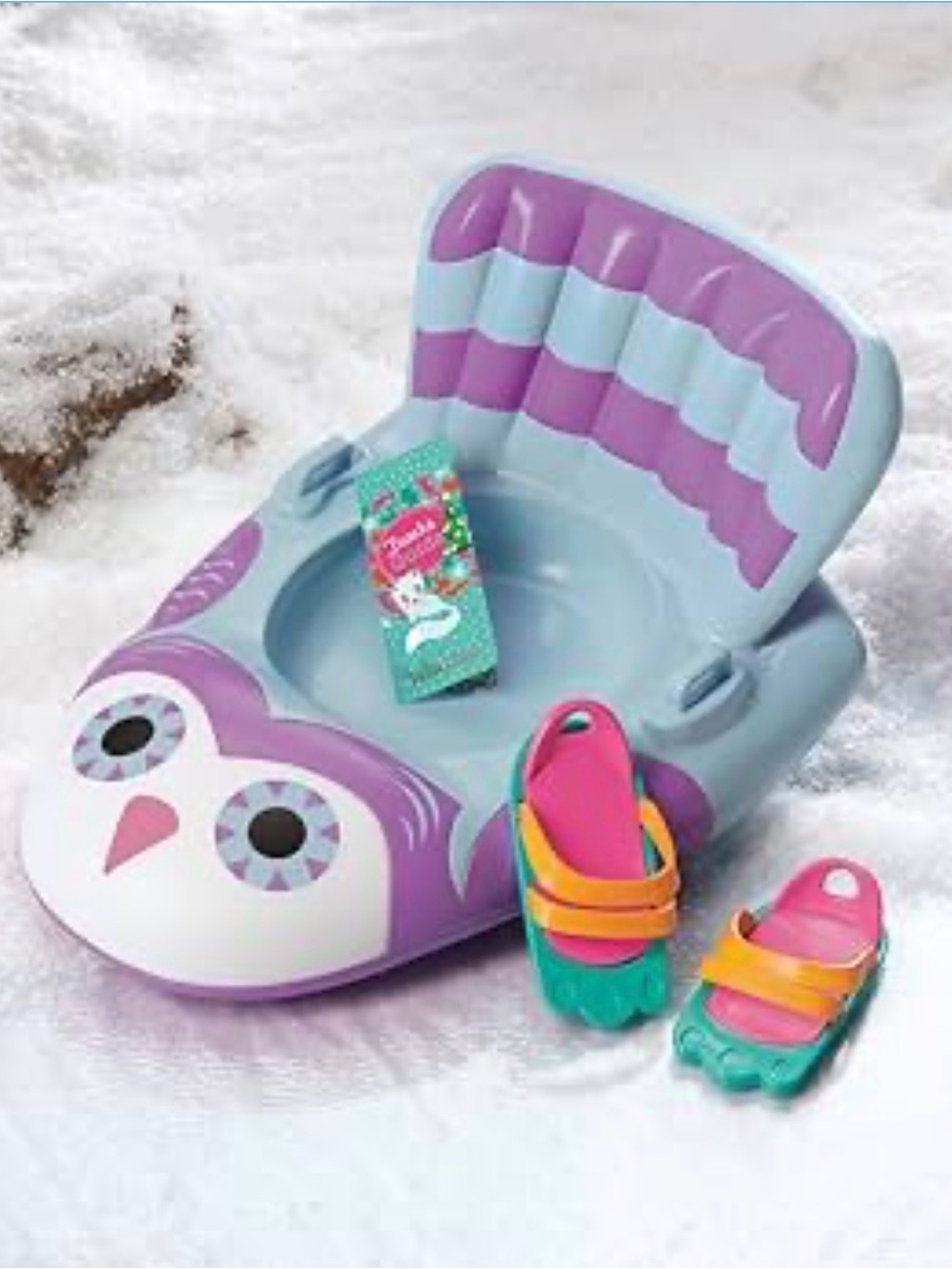 American Girl WellieWishers Make Tracks Sled & Snow Shoes